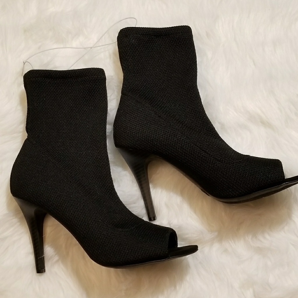 Parker and Sky Peep Toe Ankle Boots